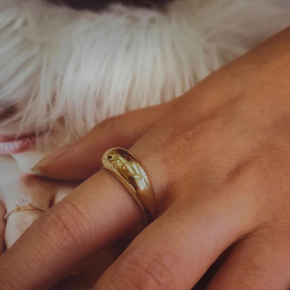 Astrid Nordic Peace Ring